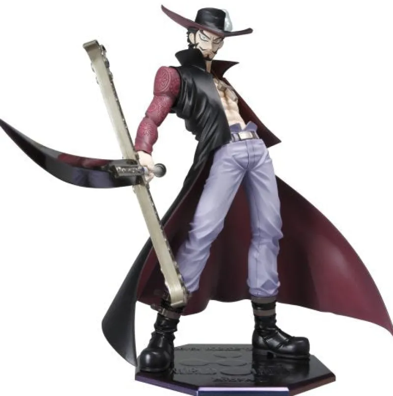 MegaHouse One Piece - Juracule Mihawk - Portrait Of Pirates DX - Excellent Model - 1/8