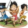 Bandai One Piece - Monkey D. Luffy - Portgas D. Ace - Sabo - Figuarts ZERO