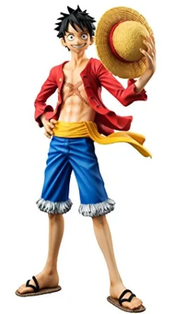 Sale MegaHouse One Piece - Monkey D. Luffy - Excellent Model - Portrait Of Pirates "Sailing Again" - 1/8 - Ver.2