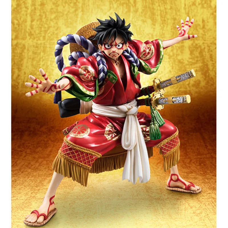 Flat River Group CA One Piece - Monkey D. Luffy - Excellent Model - Portrait.Of.Pirates "Kabuki-Edition" - 1/8 Outlet