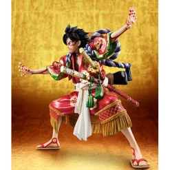 Flat River Group CA One Piece - Monkey D. Luffy - Excellent Model - Portrait.Of.Pirates "Kabuki-Edition" - 1/8 Outlet