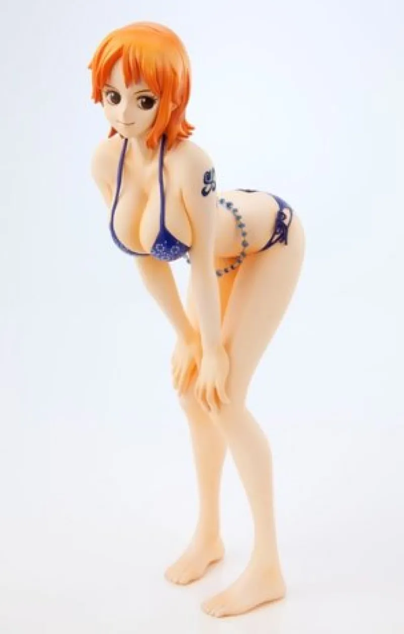 Online MegaHouse One Piece - Nami - Portrait Of Pirates Limited Edition - Excellent Model - 1/8 - Swimsuit Blue