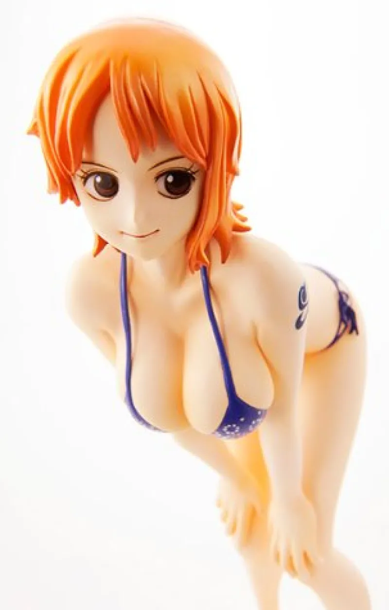 Online MegaHouse One Piece - Nami - Portrait Of Pirates Limited Edition - Excellent Model - 1/8 - Swimsuit Blue