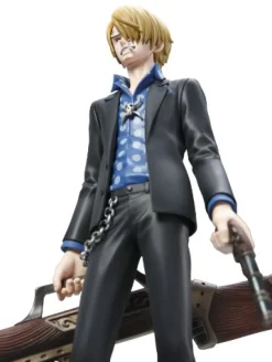 Sale MegaHouse One Piece - Sanji - Portrait Of Pirates Strong Edition - Excellent Model - 1/8