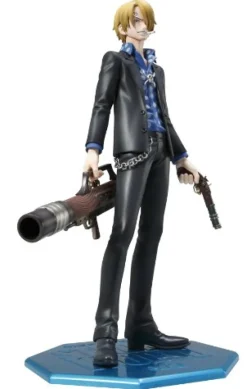 Sale MegaHouse One Piece - Sanji - Portrait Of Pirates Strong Edition - Excellent Model - 1/8