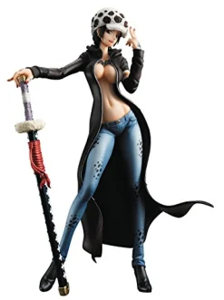 MegaHouse One Piece - Trafalgar Law - Excellent Model - Portrait of Pirates I.R.O - Portrait Of Pirates Limited Edition - 1/8 Clearance