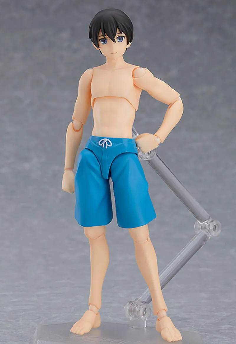 Max Factory As Manufacturer Original Character - Figma #415 - Ryo - Male Swimsuit Body (Max Factory) Sale