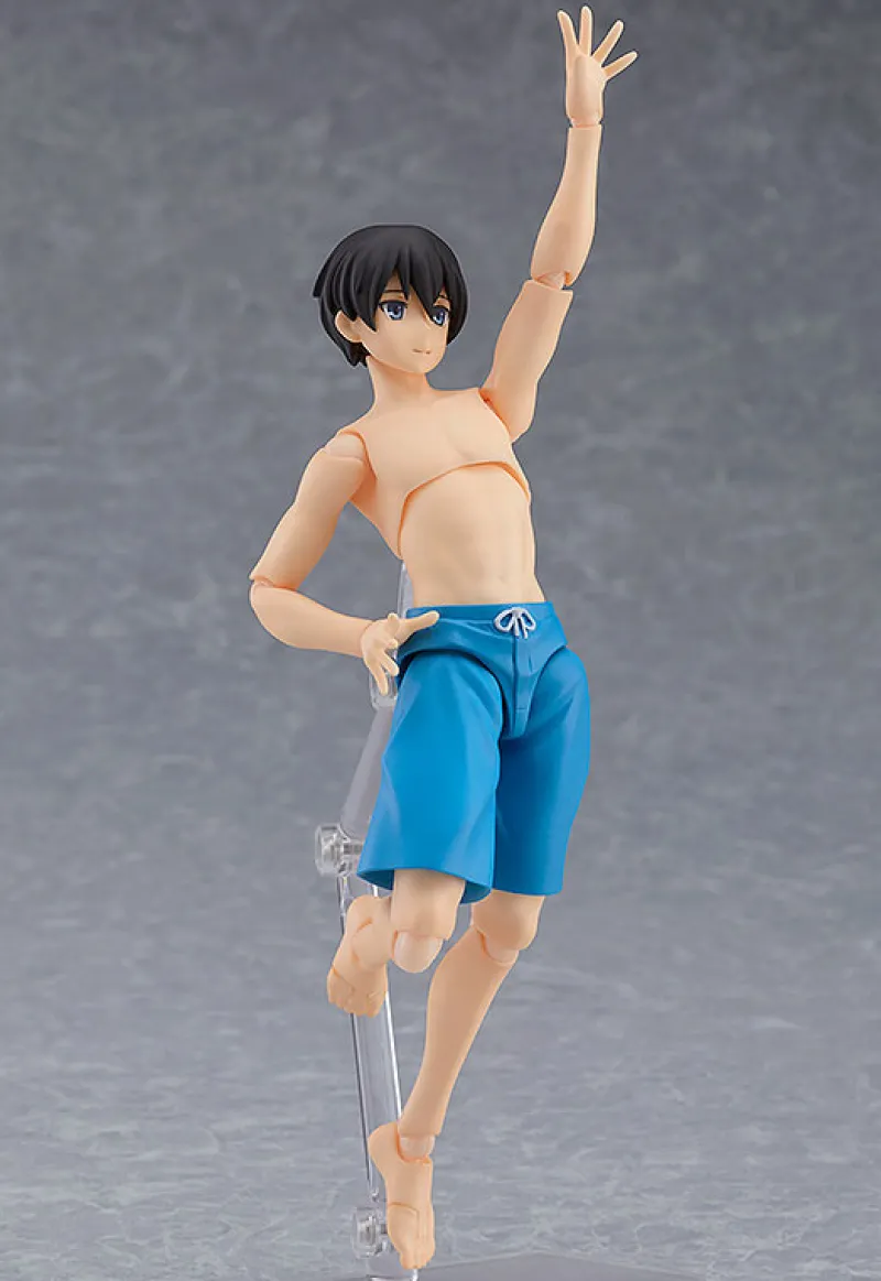 Max Factory As Manufacturer Original Character - Figma #415 - Ryo - Male Swimsuit Body (Max Factory) Sale