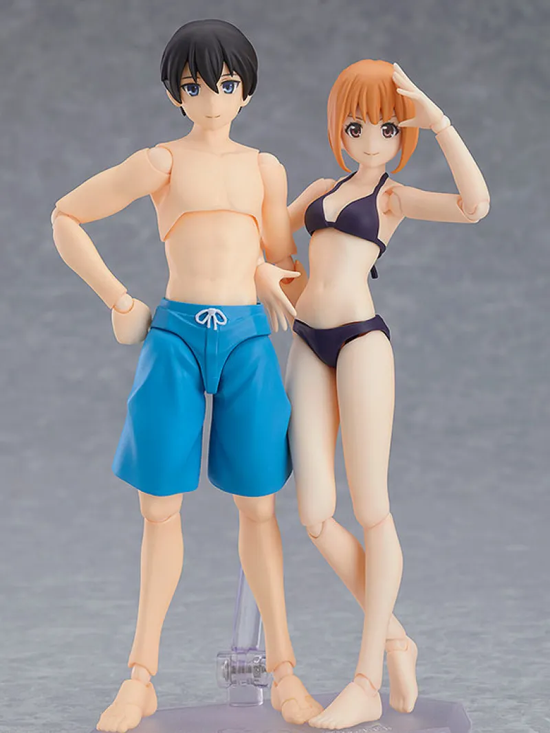 Max Factory As Manufacturer Original Character - Figma #415 - Ryo - Male Swimsuit Body (Max Factory) Sale
