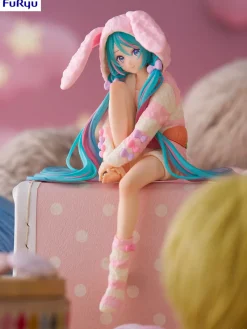 FuRyu Piapro Characters - Hatsune Miku - Noodle Stopper Figure - Usamimi Pajama Clearance
