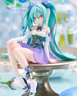 FuRyu Piapro Characters - Hatsune Miku - Noodle Stopper Figure - Flower Fairy - Asagao - Best