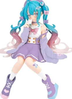 FuRyu Piapro Characters - Hatsune Miku - Noodle Stopper Figure - Sailor Suit in Love Purple ver. New