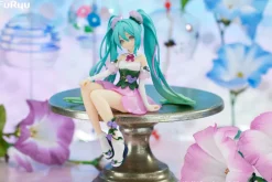 FuRyu Piapro Characters - Hatsune Miku - Flower Fairy - Noodle Stopper Figure - Asagao, Pink ver. New