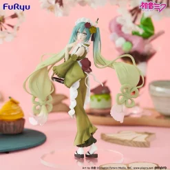 FuRyu Piapro Characters - Hatsune Miku - Exceed Creative Figure - Sweet Sweets - Matcha Parfait Discount