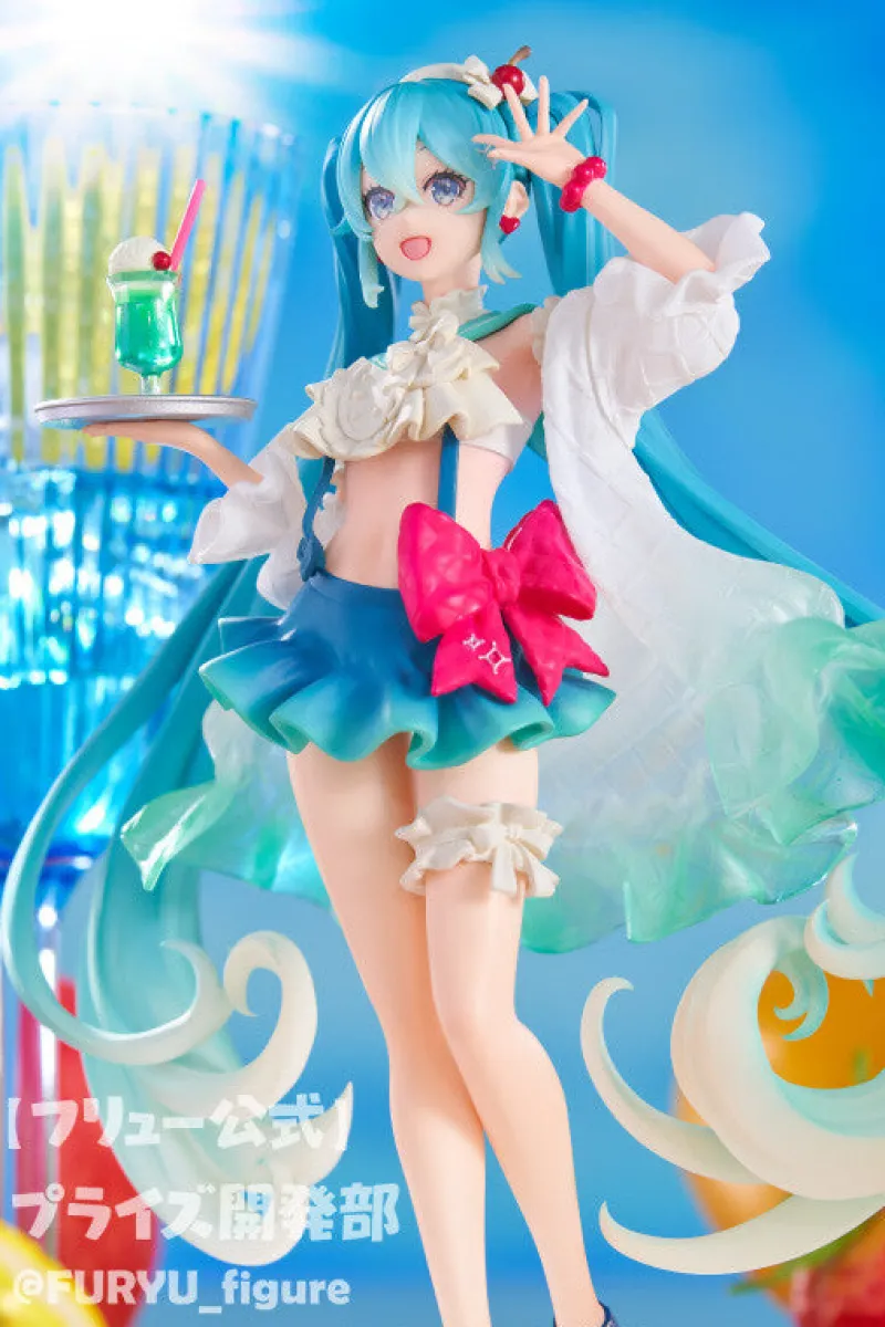 FuRyu Piapro Characters - Vocaloid - Hatsune Miku - Exc∞d Creative - Sweet Sweets - Melon Soda Float Hot