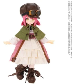 Clearance Azone Picco Neemo 1/12 Lil'Fairy -Ribbon Boots- Brown (DOLL ACCESSORY)