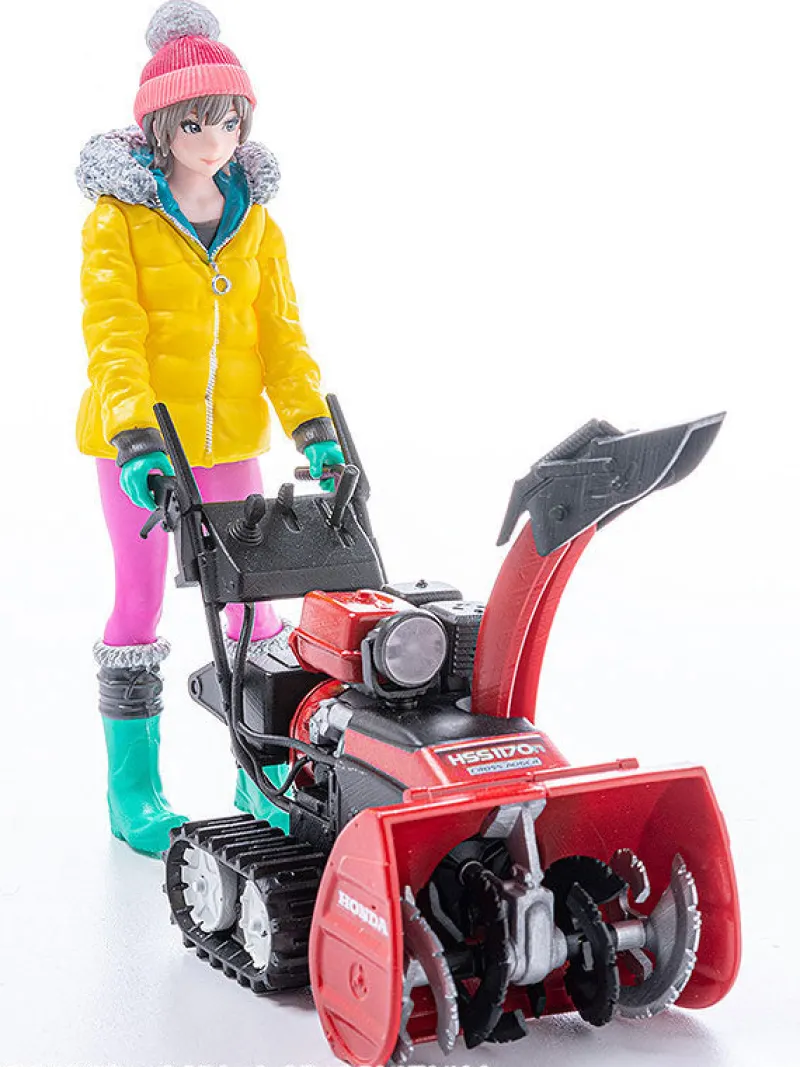 Clearance Max Factory PLAMAX MF-62 - Minimum factory - Minori with Honda - Small Snow Plow - HSS1170n JX - 1/20
