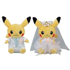 Pokemon Center Pocket Monsters - Pikachu - Precious Wedding - Plush Pair Online