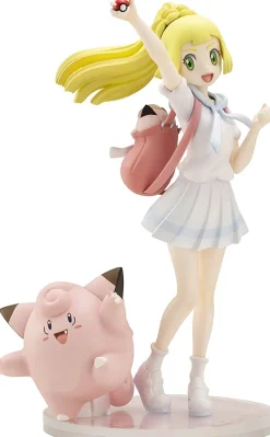 Kotobukiya Pocket Monsters Ultra Moon - Pocket Monsters Ultra Sun - Lillie - Pippi - Pokémon Center Original Figure - 1/8 - Ganba ver. -2023 Re-release New