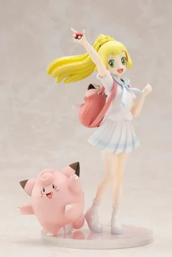 Kotobukiya Pocket Monsters Ultra Moon - Pocket Monsters Ultra Sun - Lillie - Pippi - Pokémon Center Original Figure - 1/8 - Ganba ver. -2023 Re-release New