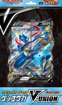 Clearance Pokemon Trading Card Game - Sword & Shield Special Card Set - Greninja V-UNION - Japanese Ver.