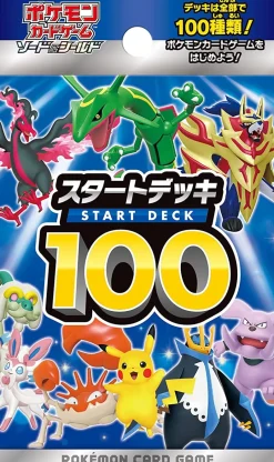 Sale Pokemon Trading Card Game - Sword & Shield: Start Deck 100 - Japanese Ver.