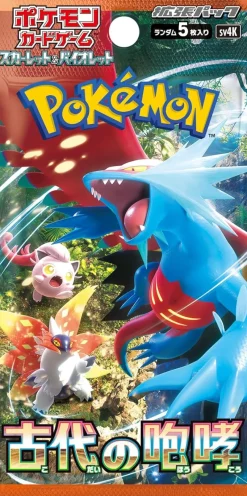 Online Pokemon Trading Card Game - Scarlet & Violet: Ancient Roar - Complete Box - Japanese Ver.