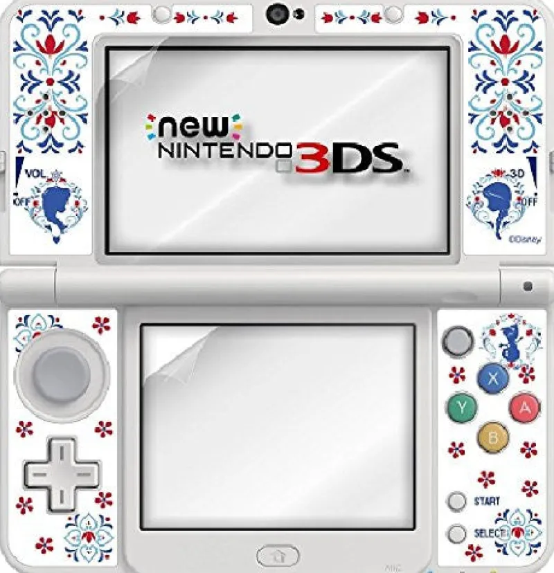 Maxgame Protection Filter Decoration Seal Set for New Nintendo 3DS (Anna & Elsa) Clearance