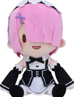 Best SEGA Re:Zero kara Hajimeru Isekai Seikatsu - Ram - Fuwa Puchi Plush (L)