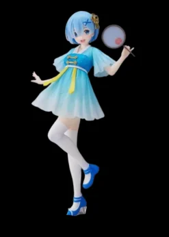 Online Taito Re:Zero kara Hajimeru Isekai Seikatsu - Rem - Coreful Figure - National Style Dress