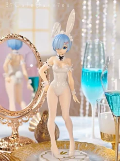 New FuRyu Re:Zero kara Hajimeru Isekai Seikatsu - Rem - BiCute Bunnies - White Pearl Color Ver.
