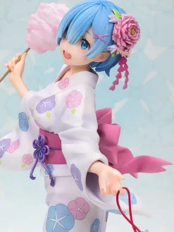 Online Kadokawa As Distributor, Revolve As Manufacturer Re:Zero kara Hajimeru Isekai Seikatsu - Rem - 1/7 - Yukata ver. (Kadokawa, Revolve)