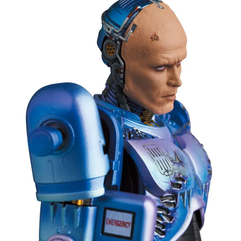 Medicom Toy RoboCop 2 - Alex Murphy - RoboCop - Mafex No.196 - Murphy Head Ver.