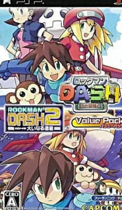 Clearance Capcom RockMan Dash + Rockman Dash 2 Value Pack