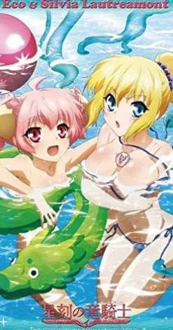 Chara-Ani Seikoku no Dragonar - Eco - Silvia Lautreamont - Pile Bath Towel - Towel