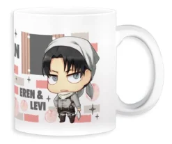 Gift Shingeki no Kyojin - Levi - Eren Yeager - Mug - Cleaning ver. Outlet