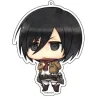 Clearance Contents Seed Shingeki no Kyojin - Mikasa Ackerman - Deka Keyholder - Keyholder - Chimi, Salute ver.