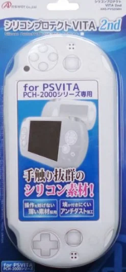 Best Answer Silicon Protector for PS Vita PCH-2000 (White)