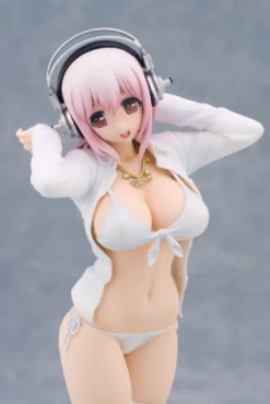 Alphamax SoniComi - Sonico - Skytube - 1/6 - Gravure Swimsuit, White ver.