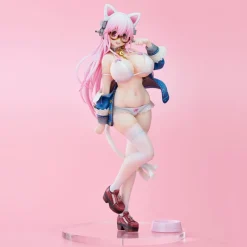 Outlet Union Creative SoniComi (Super Sonico) - Sonico - White Cat Ver. - 2021 Re-release ( International Ltd)