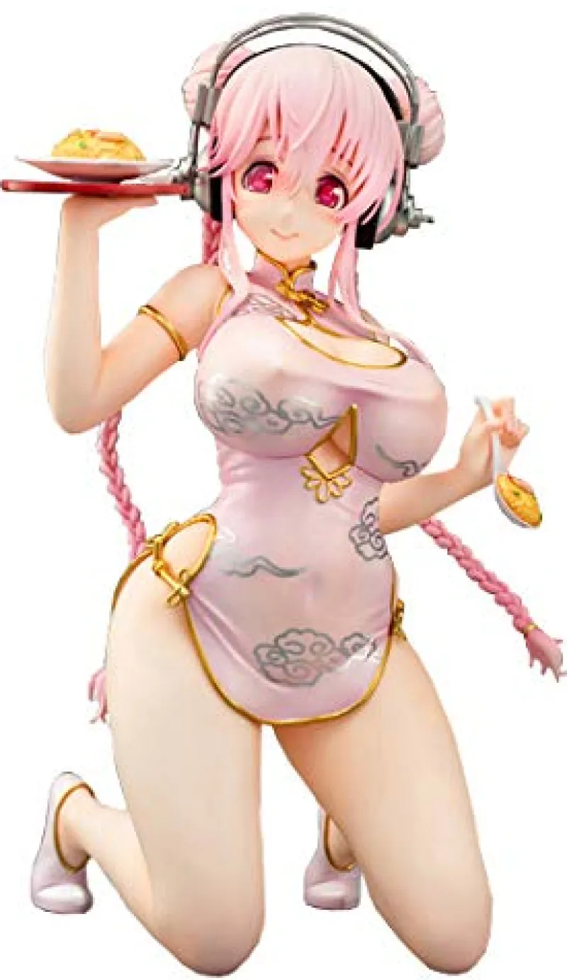Sale Emontoys SoniComi (Super Sonico) - Sonico - China Dress Statue Series - 1/7 - China Dress Ver.