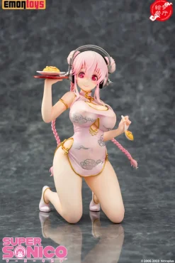 Sale Emontoys SoniComi (Super Sonico) - Sonico - China Dress Statue Series - 1/7 - China Dress Ver.