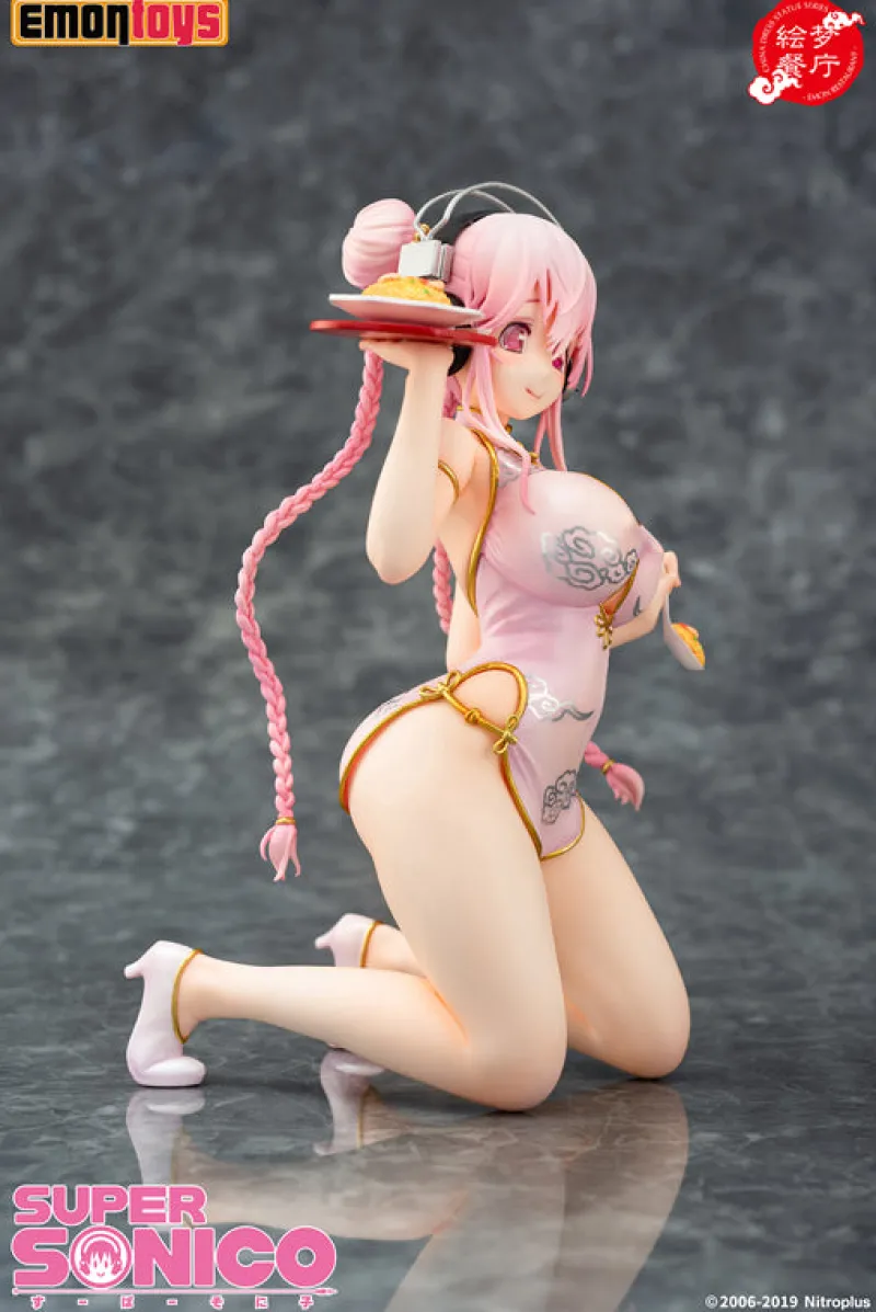 Sale Emontoys SoniComi (Super Sonico) - Sonico - China Dress Statue Series - 1/7 - China Dress Ver.