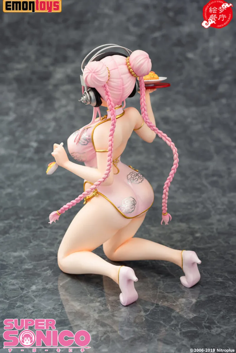Sale Emontoys SoniComi (Super Sonico) - Sonico - China Dress Statue Series - 1/7 - China Dress Ver.