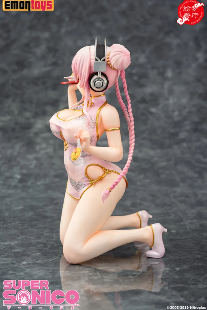 Sale Emontoys SoniComi (Super Sonico) - Sonico - China Dress Statue Series - 1/7 - China Dress Ver.