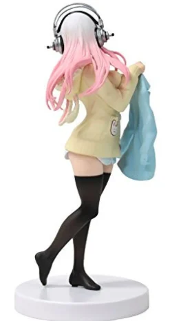 Online FuRyu SoniComi (Super Sonico) - Sonico - Seikatsu Micchaku Shuzai Special Figure - Clothes Changing Time Ver.