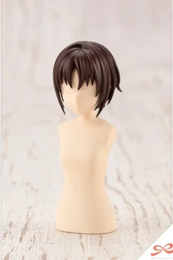 Outlet Kotobukiya Sousai Shoujo Teien After School Short Wig A [White & Chocolate Brown] 1/10 Plastic Model