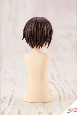 Outlet Kotobukiya Sousai Shoujo Teien After School Short Wig A [White & Chocolate Brown] 1/10 Plastic Model