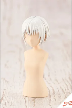 Outlet Kotobukiya Sousai Shoujo Teien After School Short Wig A [White & Chocolate Brown] 1/10 Plastic Model