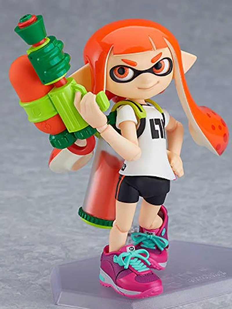 Max Factory As Manufacturer Splatoon - Inkling - Figma #400 - Splatoon Girl (Max Factory) Sale